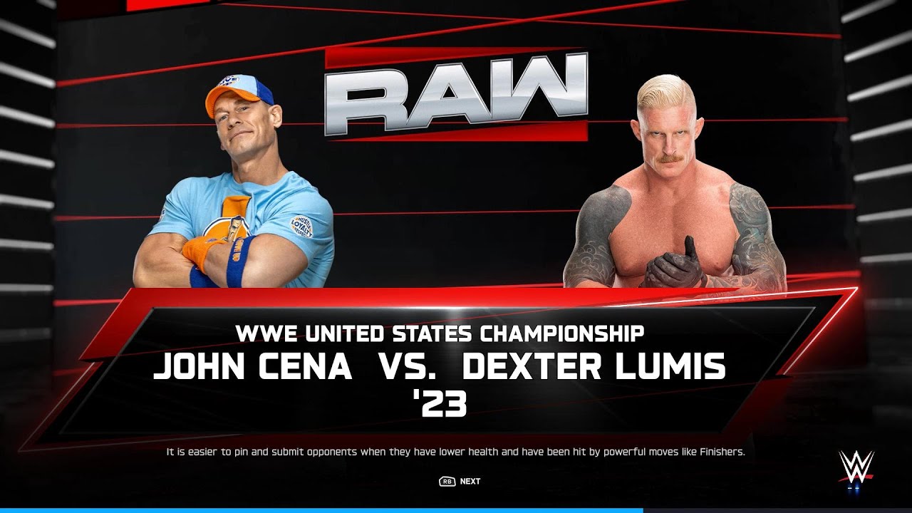 FULL MATCH : John Cena VS Dexter Lumis | John Cena Vs All Wrestlers | Joh Cena Retirement tour