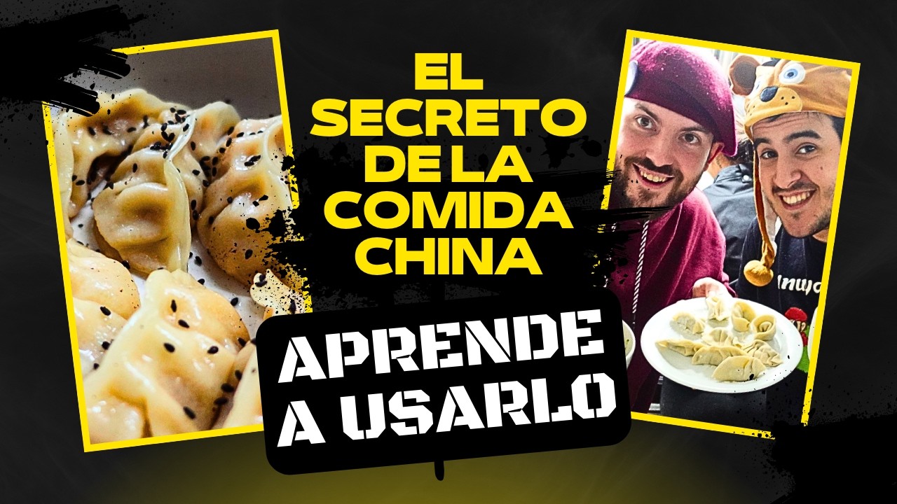 CHEF CHINA me ENSEÑA sus SECRETOS para hacer GYOZAS PERFECTAS
