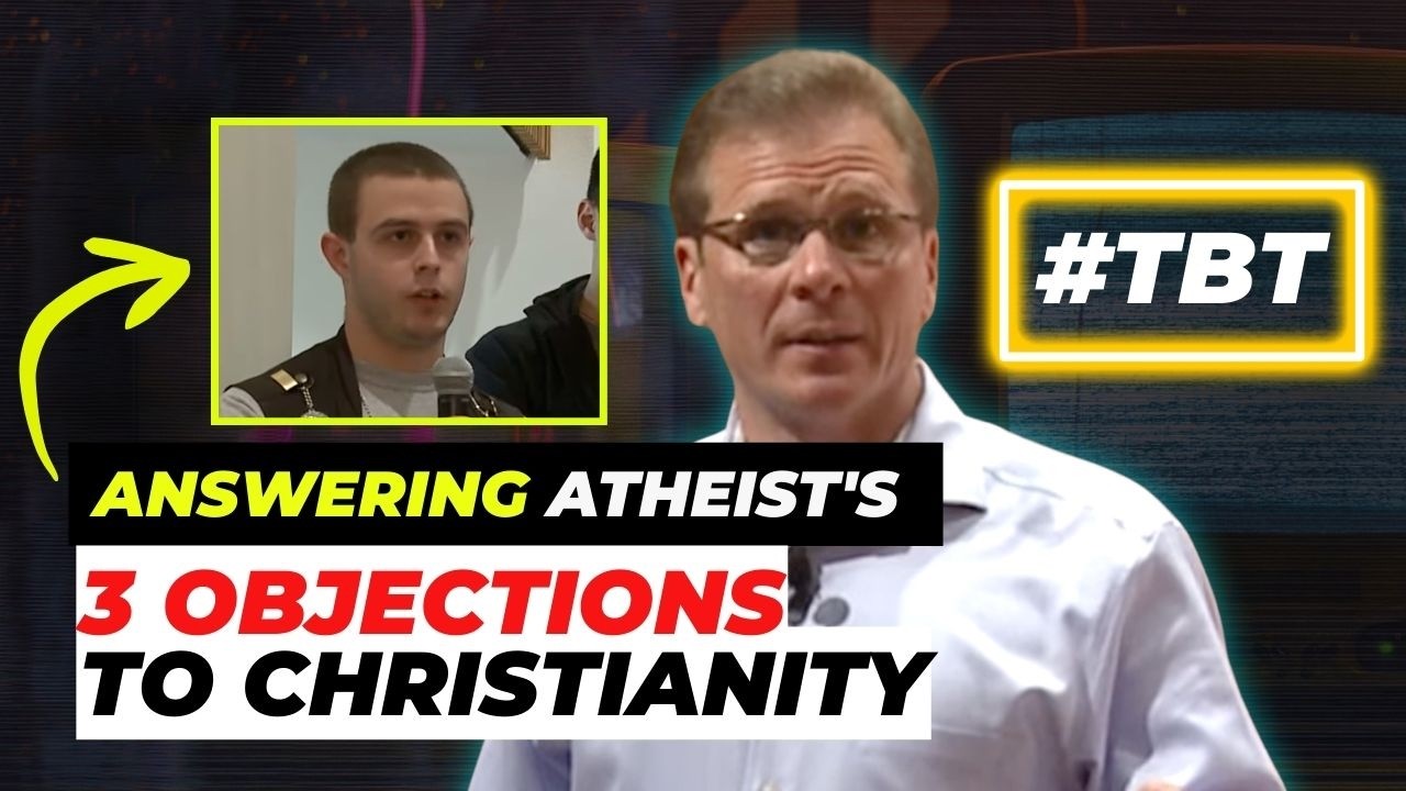 Frank Turek Answers Atheist's 3 Objections to Christianity - THROWBACK THURSDAY #TBT