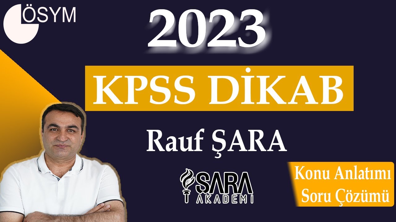 KPSS (ÖABT-DHBT-MBSTS) DKAB/İHL |TECVİD| SORU ÇÖZÜMÜ