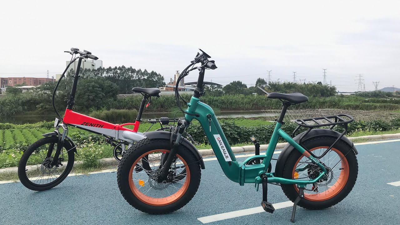 Saneagle Foldable Electric Fat Tire Bike ZNH-E-2227