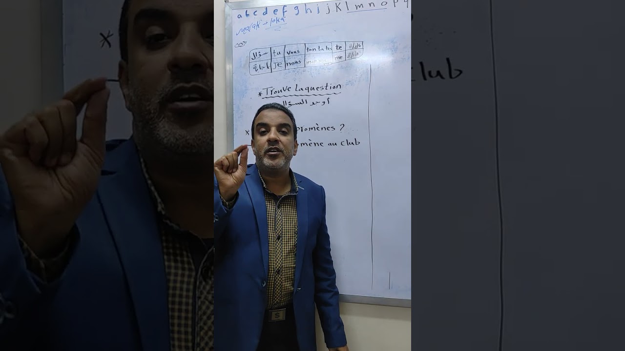 اوجد السؤال Trouve la question