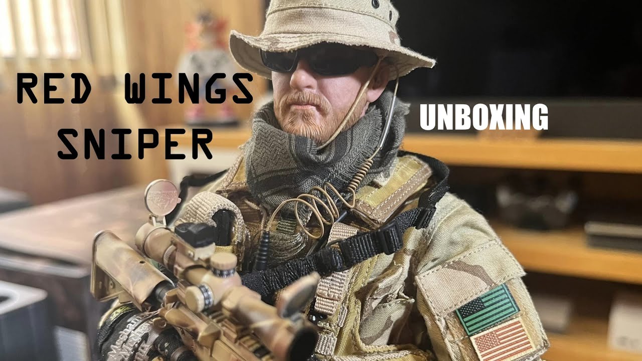 UNBOXING - OPERATION RED WINGS - SNIPER - DAMTOYS