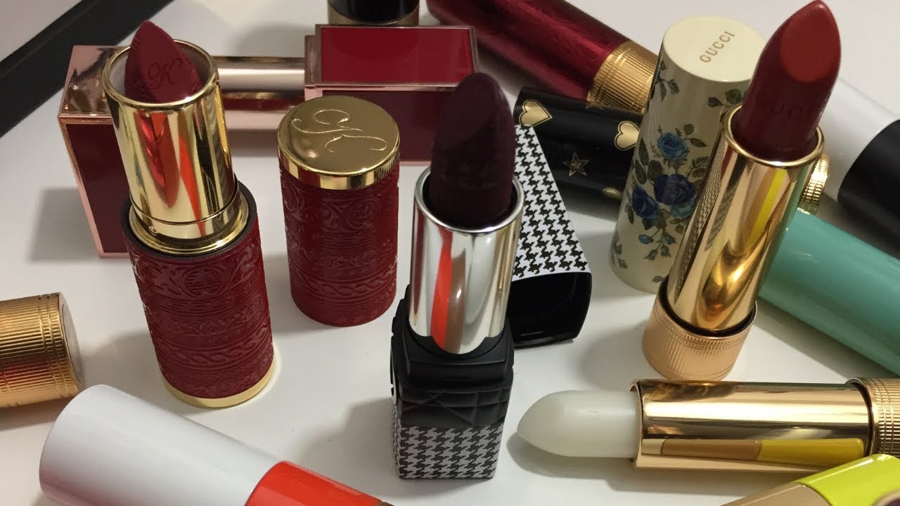 LUXURY LIPSTICK HAUL | 💄 26 Lipsticks & Swatches | Hermes, Tom Ford, Gucci, Dior, Guerlain, Kilian