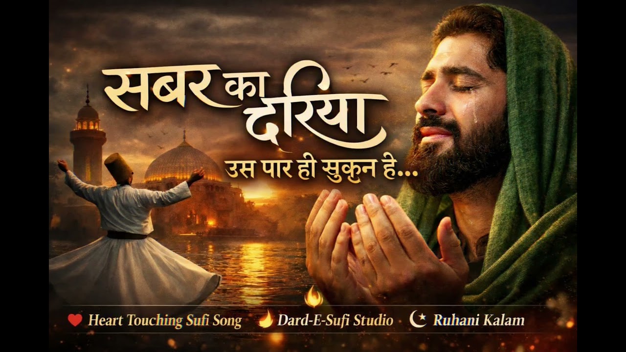 सब्र का दरिया | Heart Touching Sufi Song 2026 | Dard-E-Sufi Studio | RuhanI Kalam