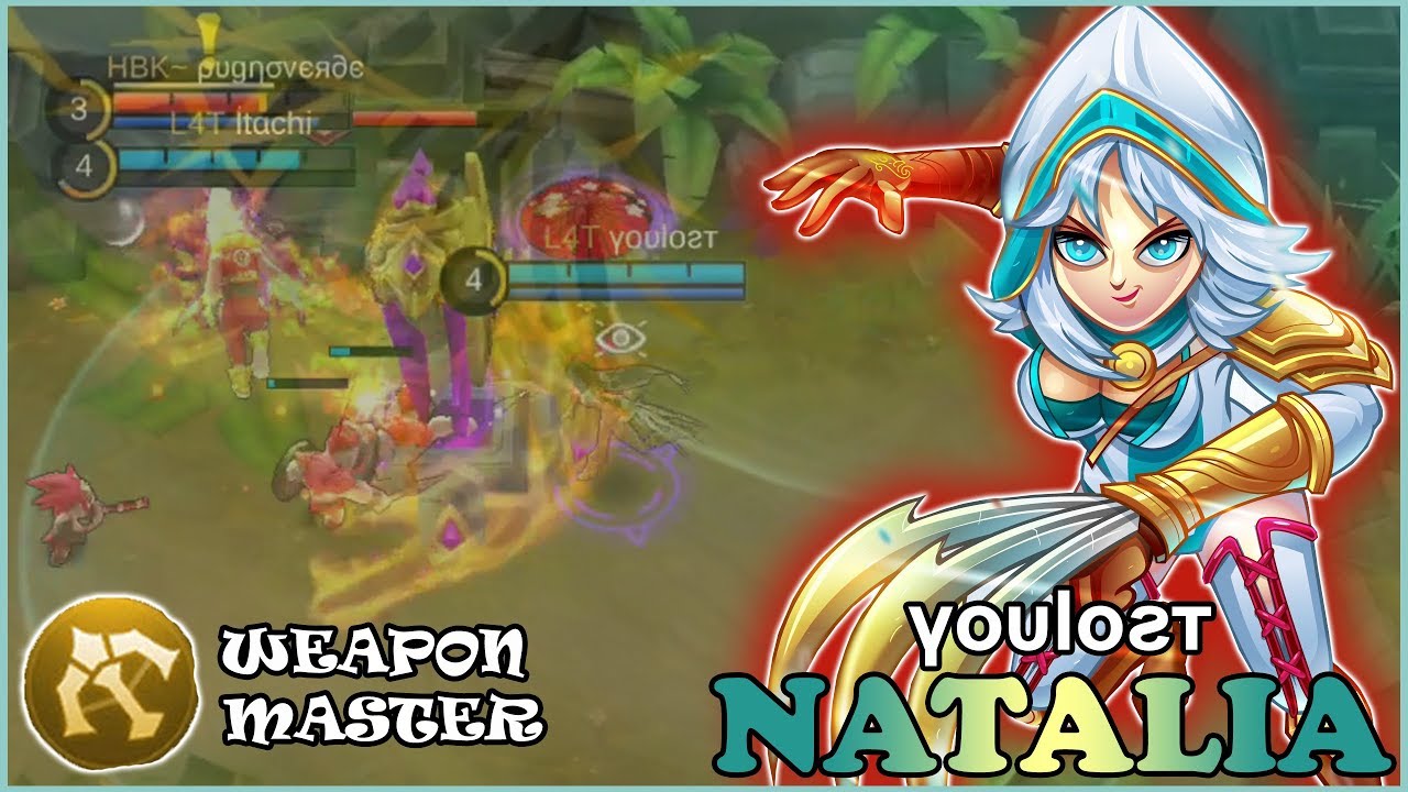Old top 1 Natalia player [γoυloƨт] mobile legends gameplay