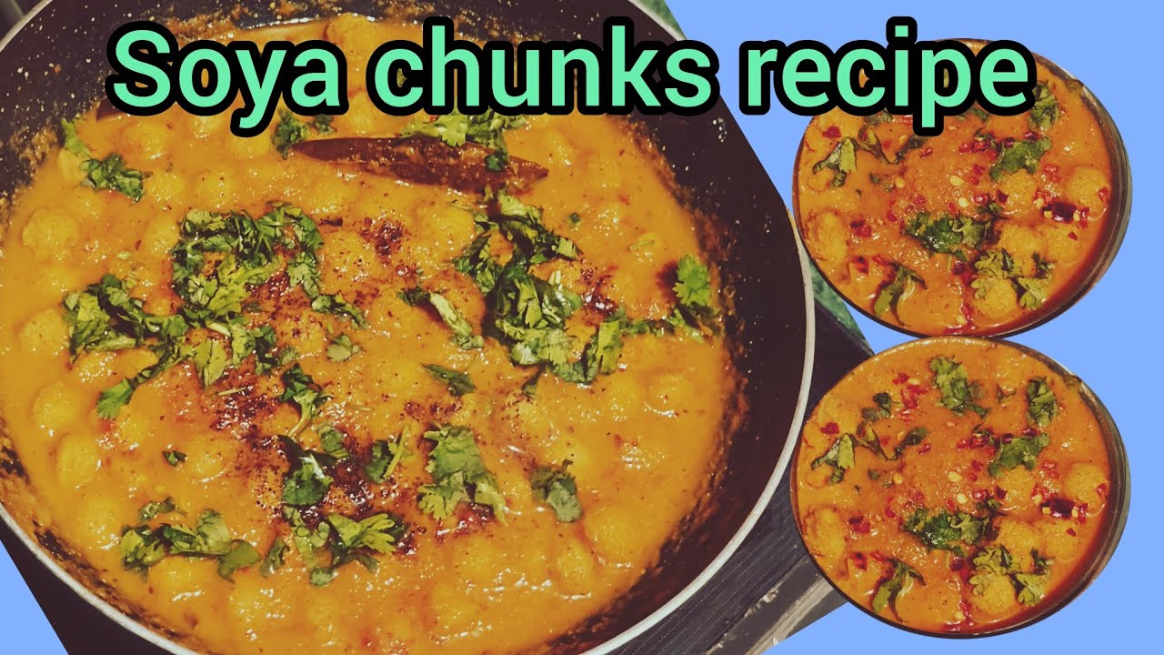 Soya chunks recipe | masala soya chunks recipe | 🥘# food # testy 😋 | 