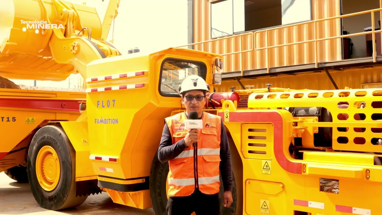 FT15 y FL07 de Fambition: así operan los equipos clave para minería subterránea en Perú