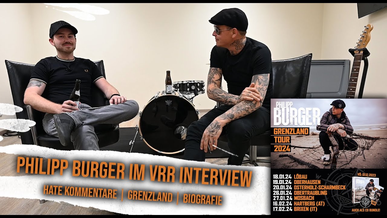 Hater im Internet, polarisierender Musiker, Autor und Biograf - Philipp Burger im Interview