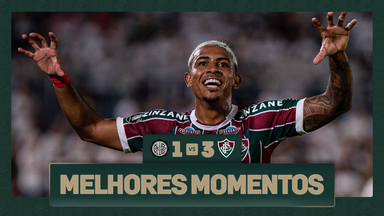 OLIMPIA 1 X 3 FLUMINENSE | CONMEBOL LIBERTADORES 2023 | QUARTAS - VOLTA | MELHORES MOMENTOS