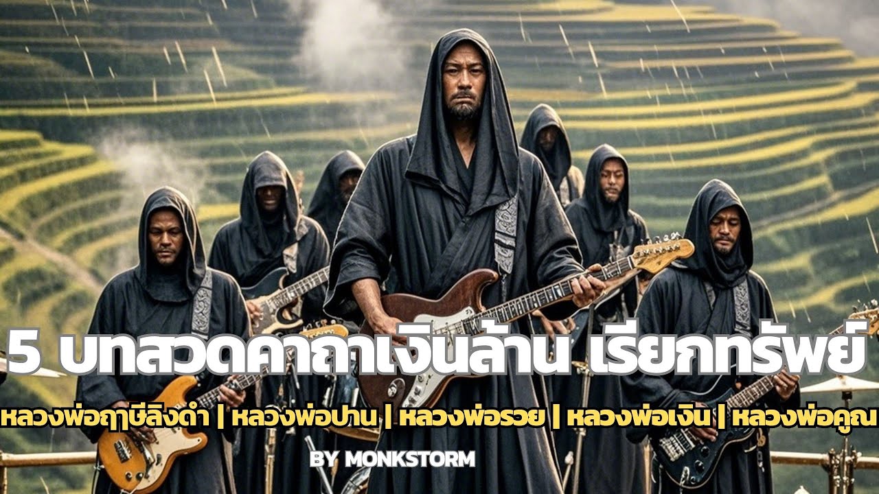 5 คาถาเงินล้าน เรียกทรัพย์ | Millionaire Metal Chants #metallica #metal #rock #คาถาเงินล้าน
