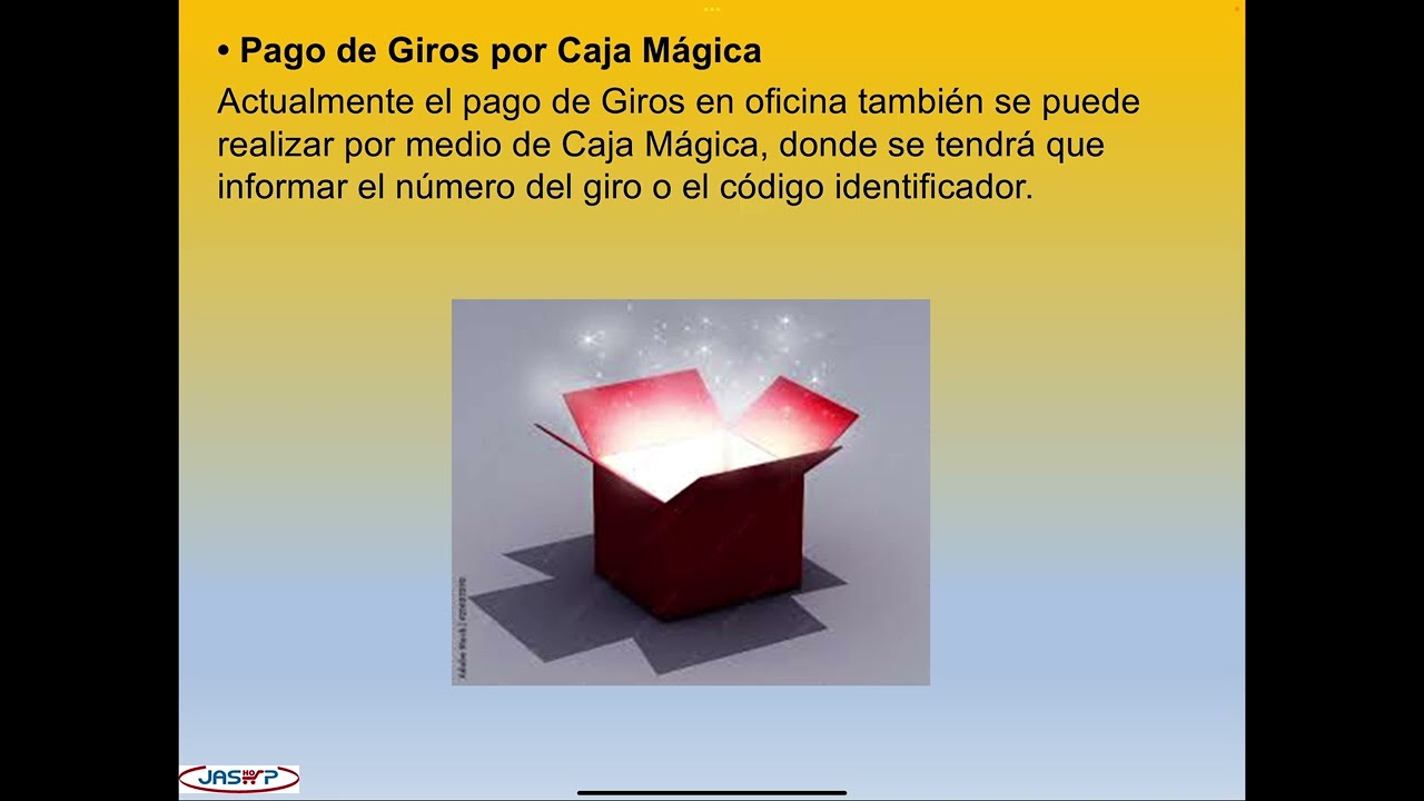 MODULO B 10.7.6.1 PAGO DE ORDENES DE ENVIO DE DINERO