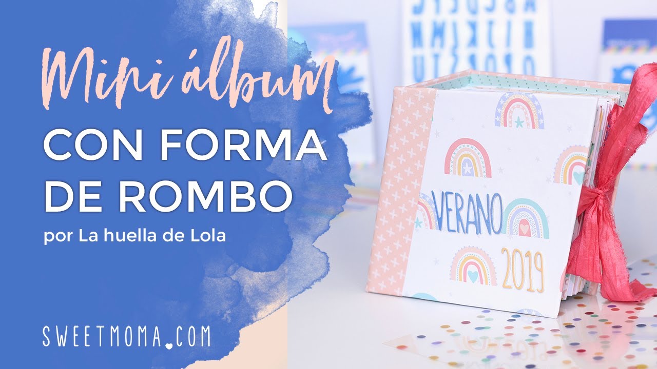 Mini álbum con forma de rombo con ALMA DULCE | Sweet Möma