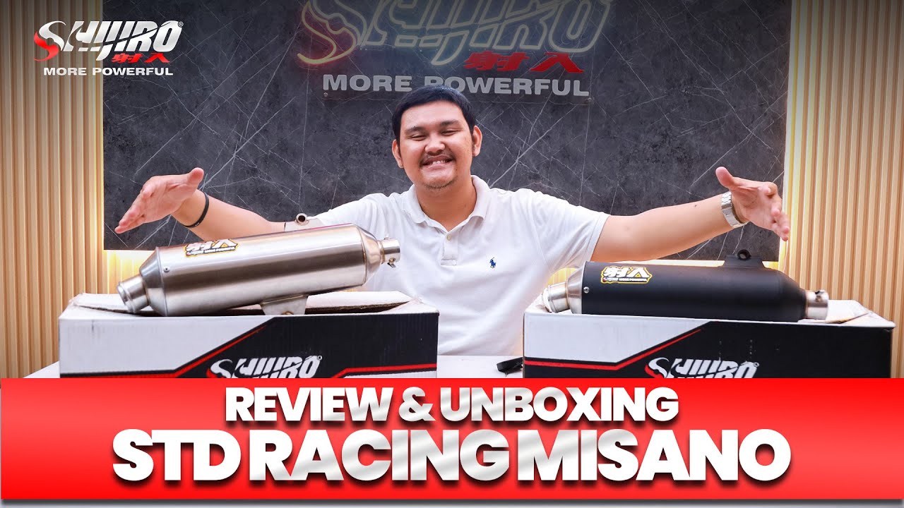 🔥 Review & Unboxing Shijiro Misano – Knalpot STD Racing Berkualitas Harga Merakyat! 🔥