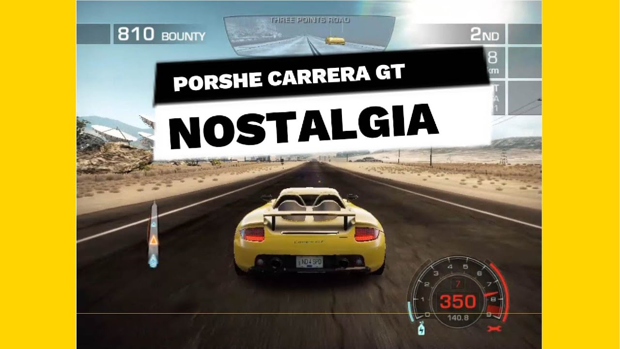 Yellow Porsche Carrera GT in NFS Hot Pursuit 🔥 Still Playable Nostalgia
