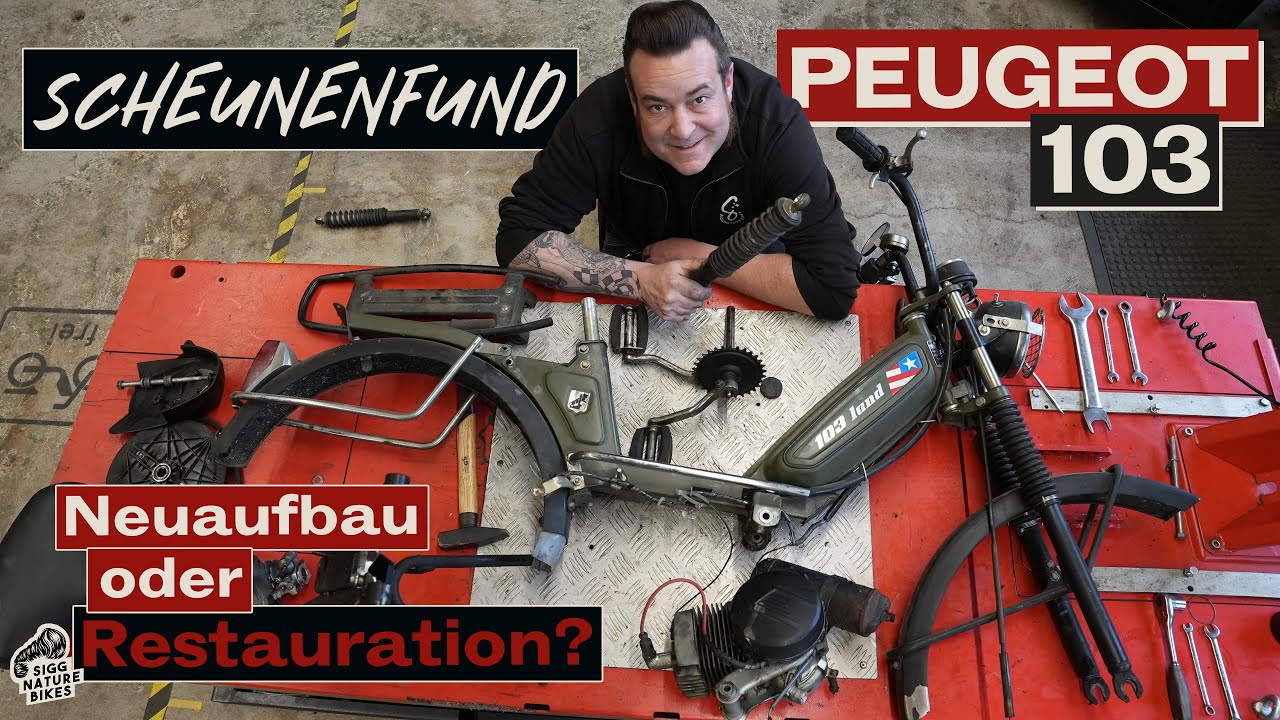 Scheunenfund - was nun?! | Peugeot 103 land
