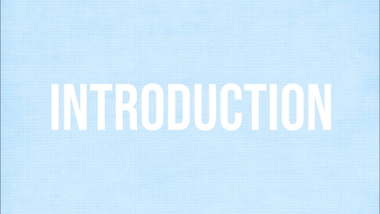Introduction.