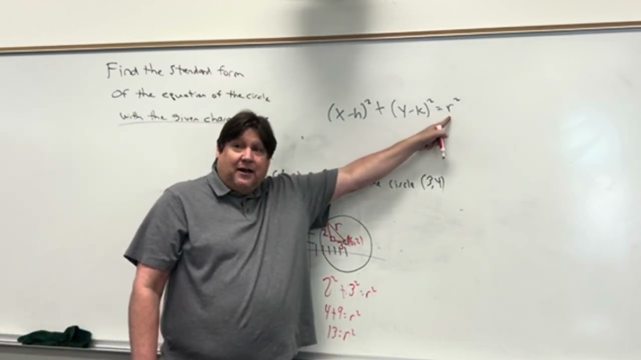 ALGEBRA 2/TRIG - Equations of Circles