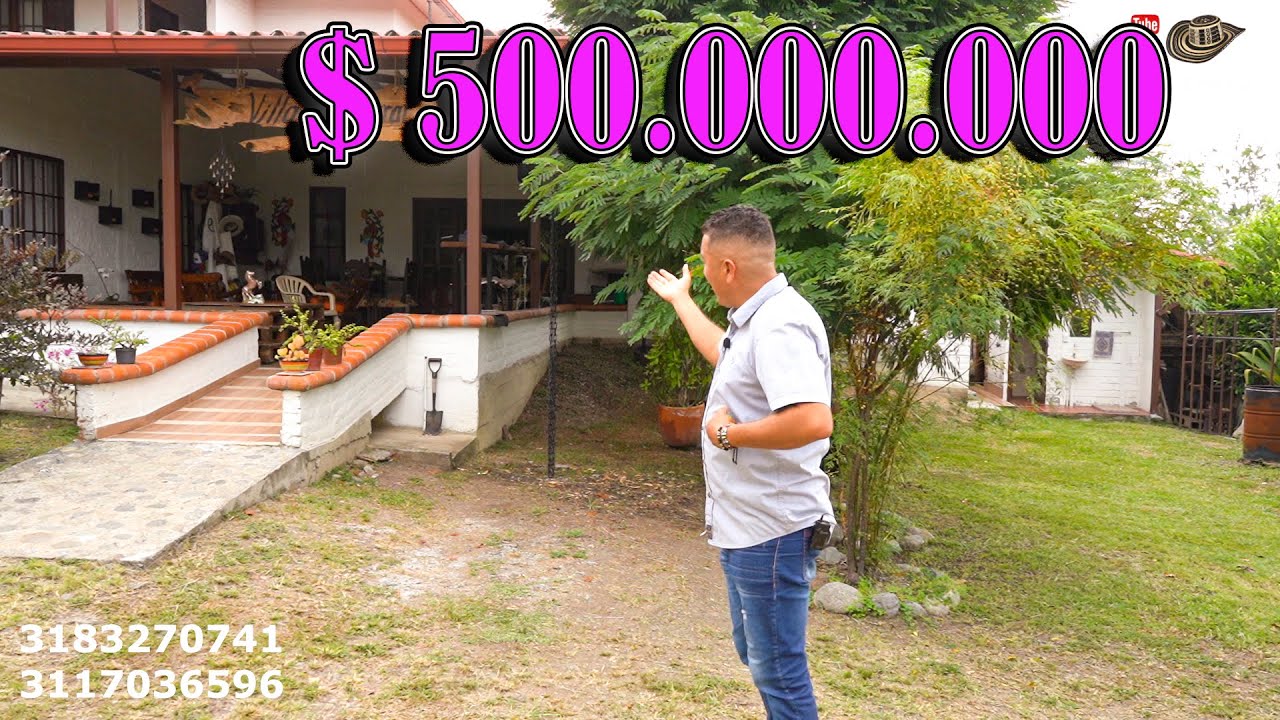 🏡 Realiza tú sueño de Casa campestre para tu descanso con esta Maravilla Cerca a Palmira. 3117036596