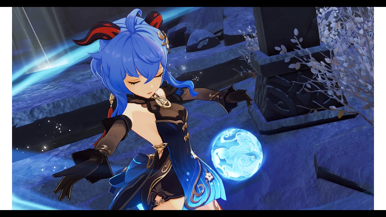 GANYU SKIN Showcase - GENSHIN IMPACT LUNIMATER