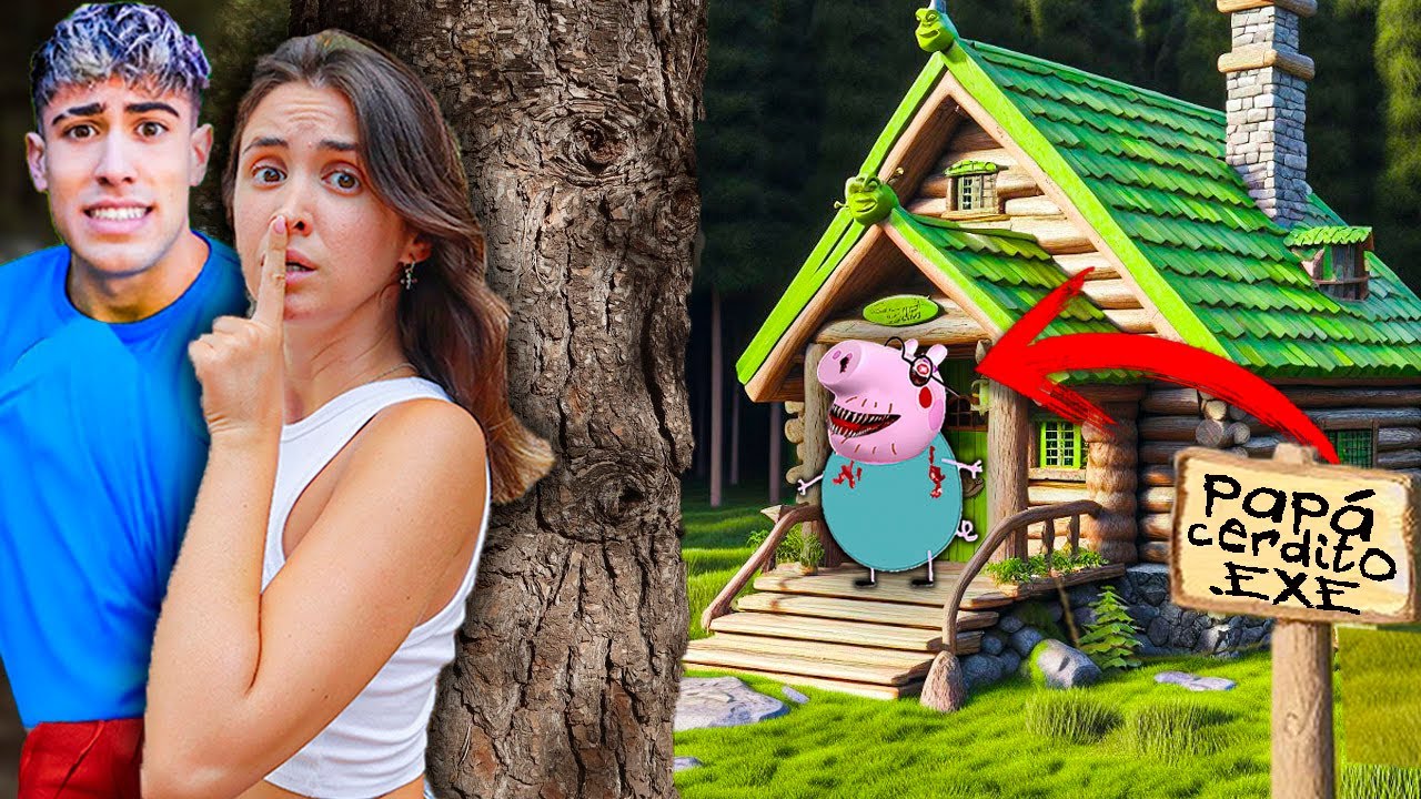 ESTA es la CASA de PAPÁ CERDITO.EXE !! La encontré con la ayuda de PEPPA PIG.EXE Y ALEJO IGOA !!
