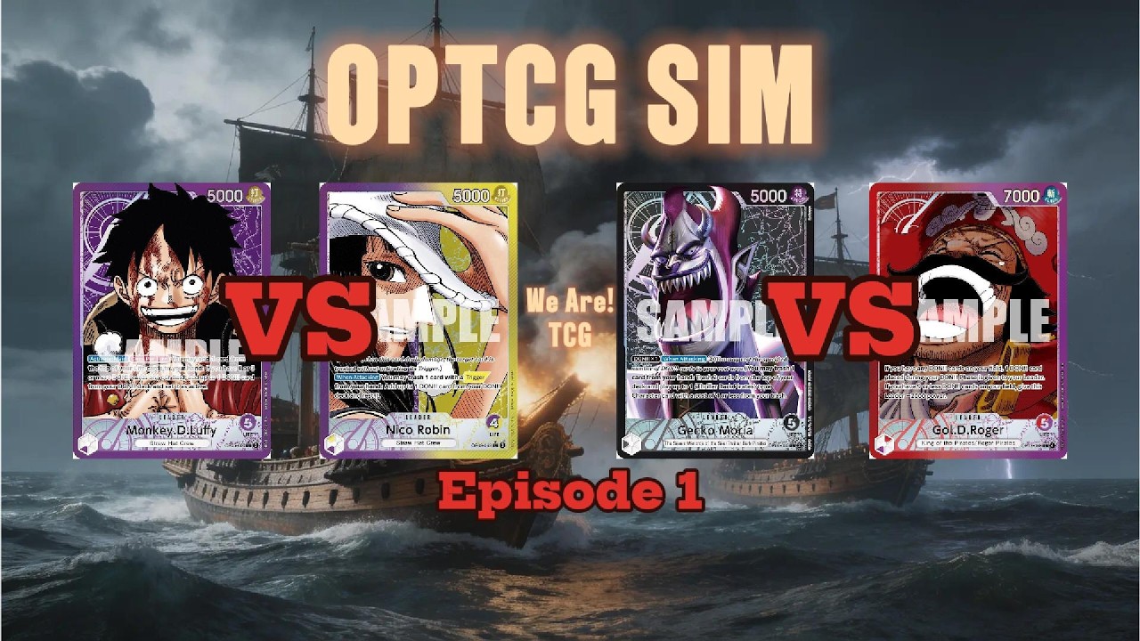 OPTCG SIM Ep1 with We Are! TCG