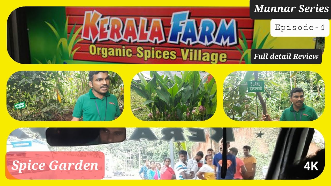 Kerala Farm Spice Garden||Munnar Series||Episode-4||Full detail Review|| #travelvlog #kerala