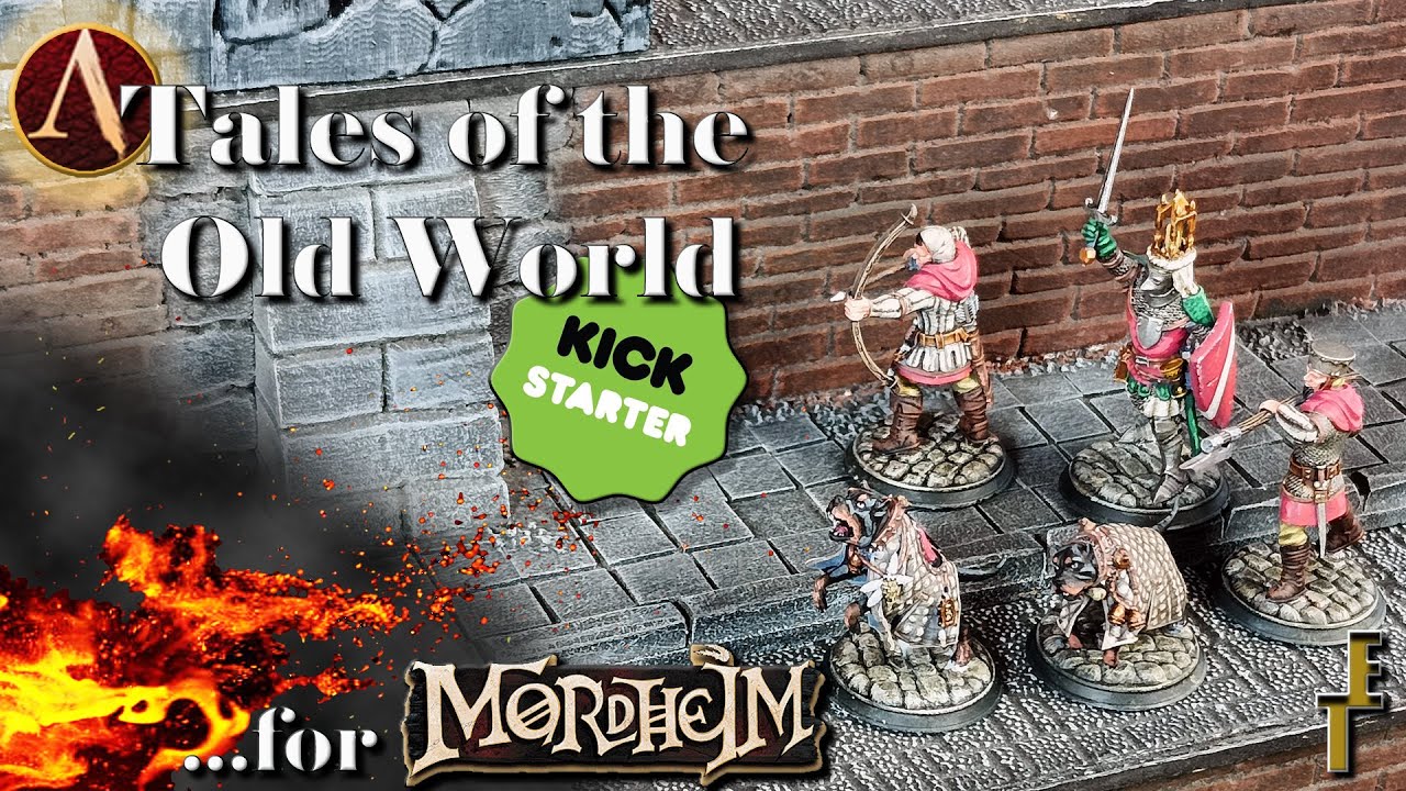 Kickstarter Review - Bretonian-ish warband from Axia - Tales of The Old World