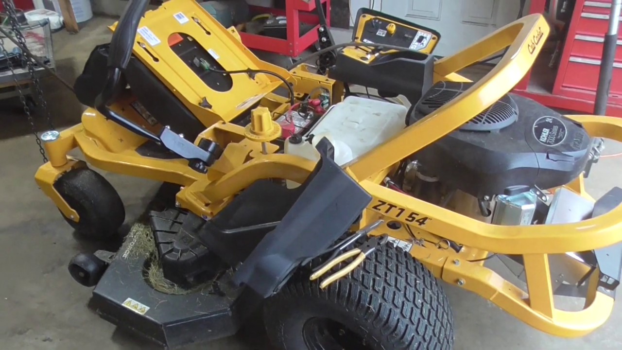 Cub Cadet Ultima Keeps Dying Won't Run ZT154