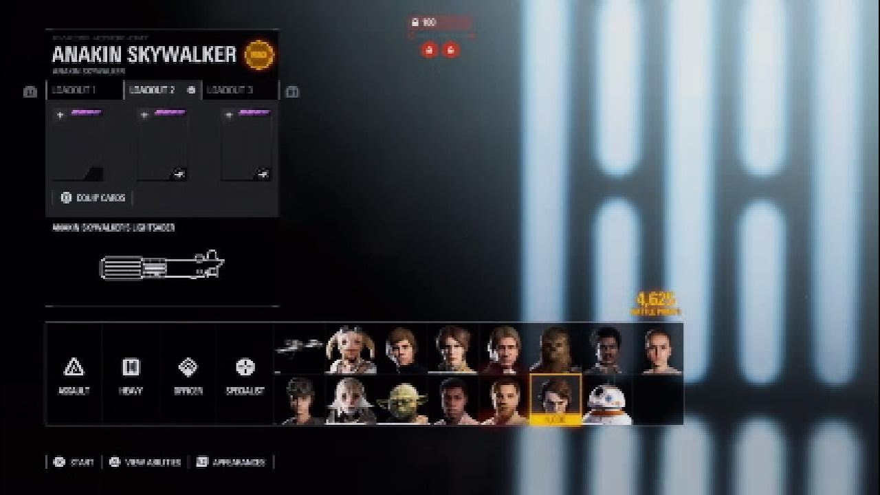101 Anakin Skywalker Killstreak on Crait (Star Wars Battlefront 2 – Galactic Assault)