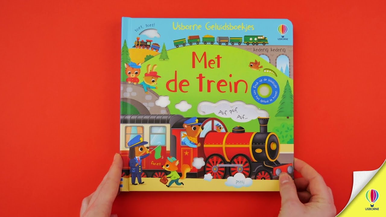 Usborne Geluidsboekjes Met de trein