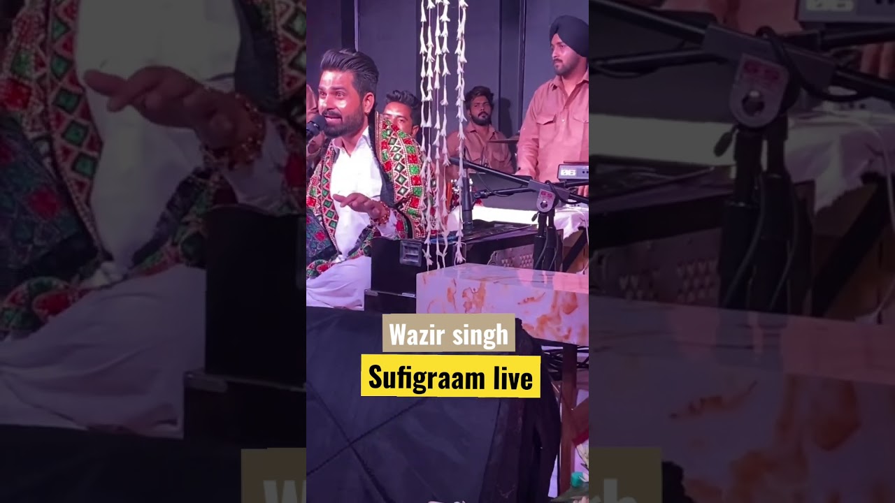 Kinna sohna | Live sufigram | wazir singh