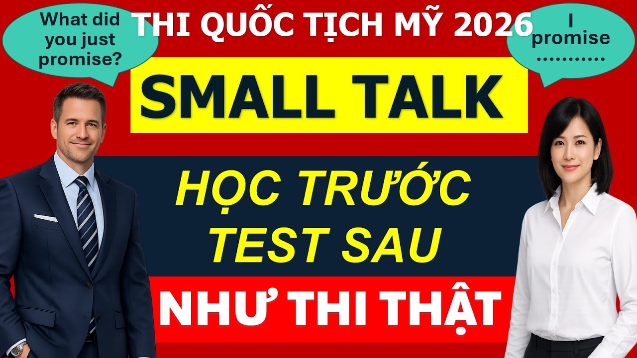 Потренируйтесь в светской беседе и навыках общения для сдачи теста на гражданство США в 2026 году...
