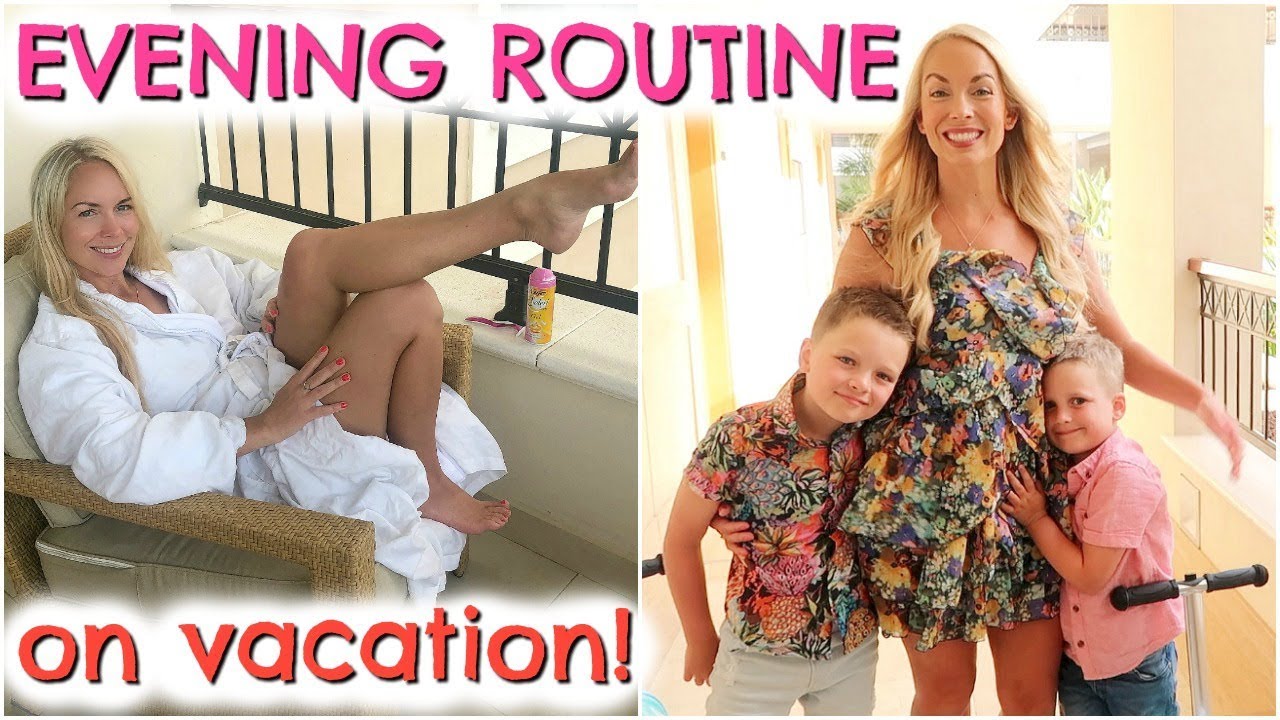EVENING ROUTINE WITH KIDS ON VACATION / HOLIDAY 2018  |  TENERIFE AD
