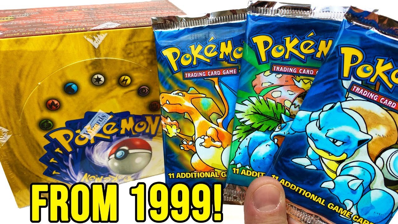 OPENING A BOX OF 1999 BASE SET POKEMON CARDS - WORTH $5,000! (Charizard Pull!?)