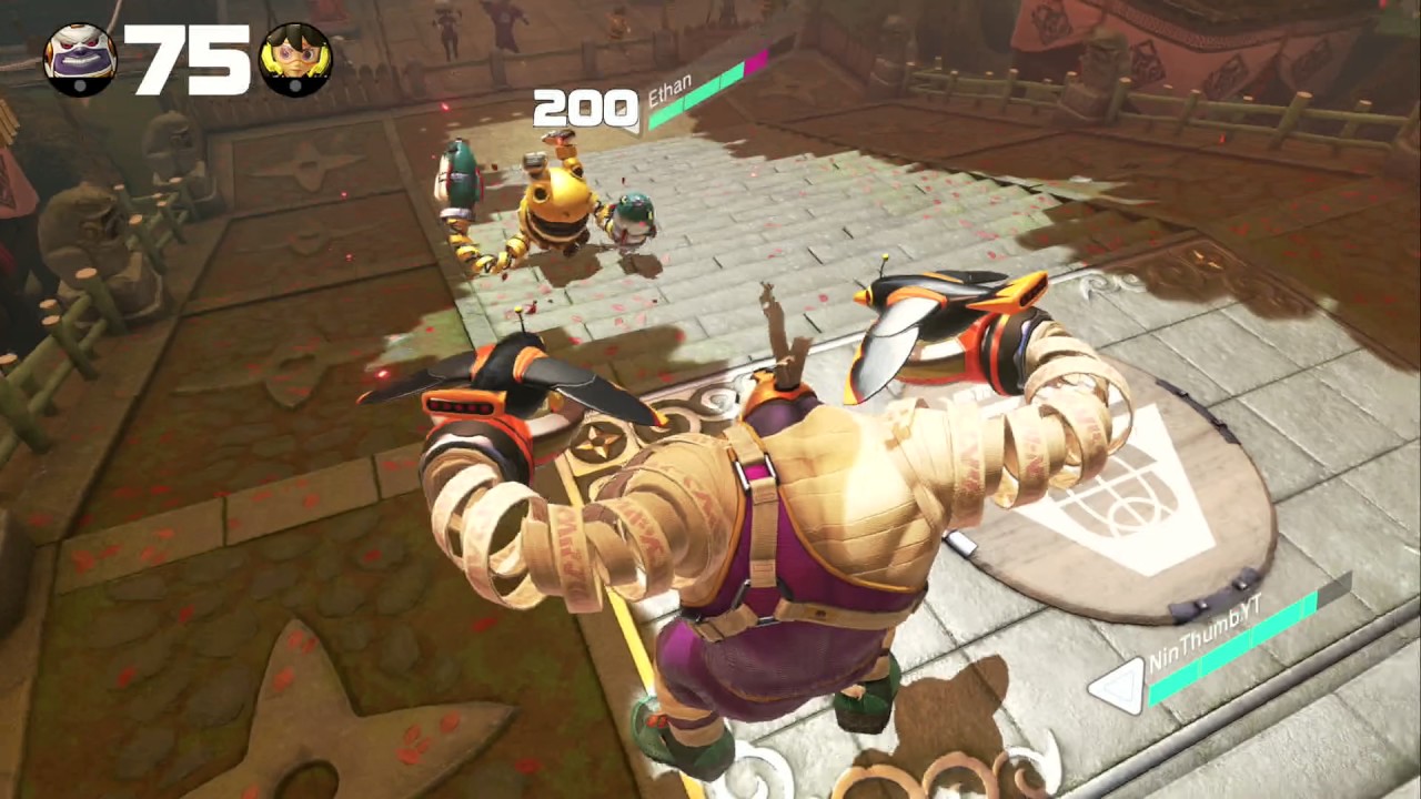 ARMS ~ MASTER MUMMY VS. MECHANICA ~ ENERGETIC WHIRRING - NO COMMENTARY
