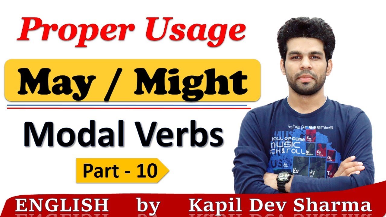 Use of MAY and MIGHT Modal Verbs Competitive & Spoken English by Kapil Dev Sharma
