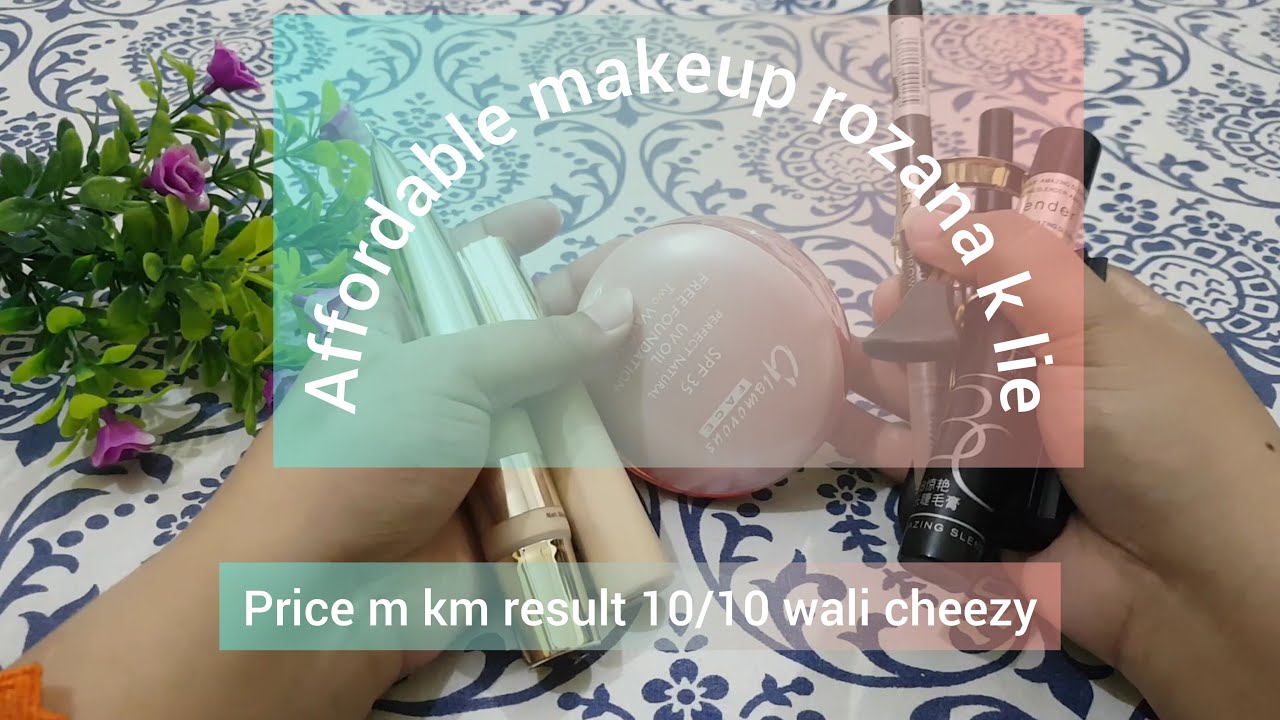 Affordable make up  | behtreen results | sasta hai but behtreen hai