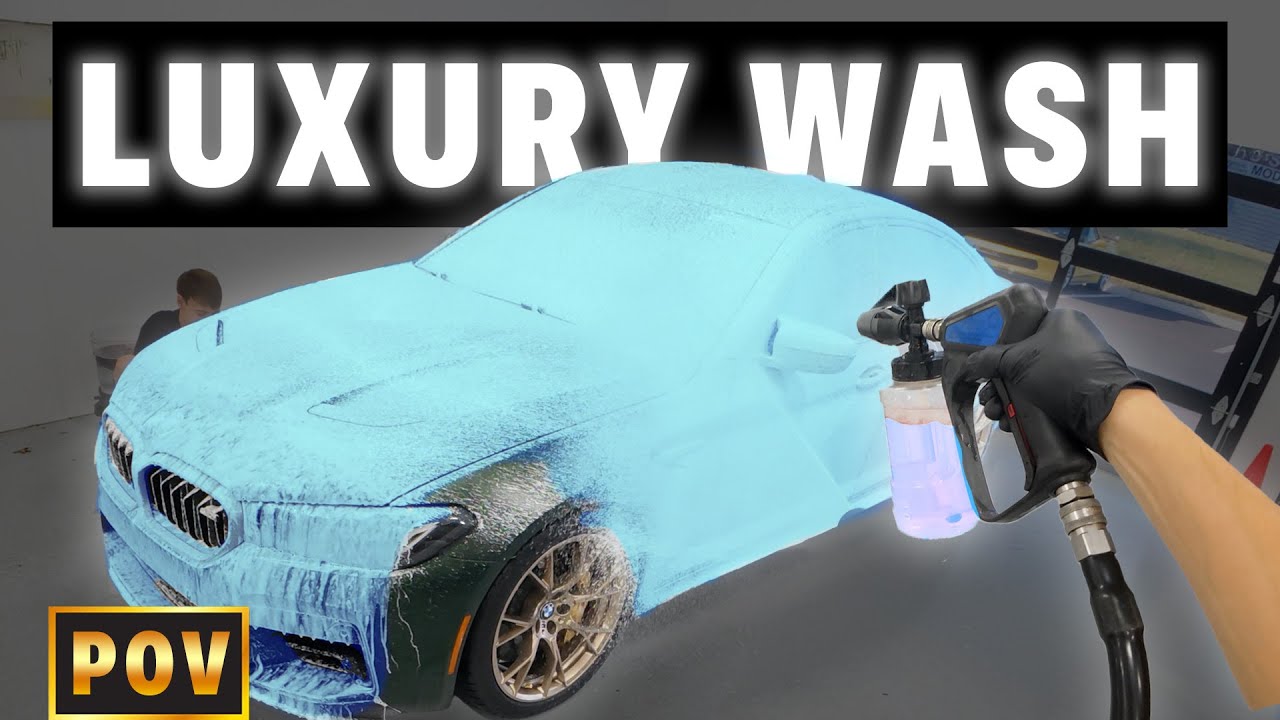 ASMR BMW M5 CS | Relaxing Luxury Wash POV