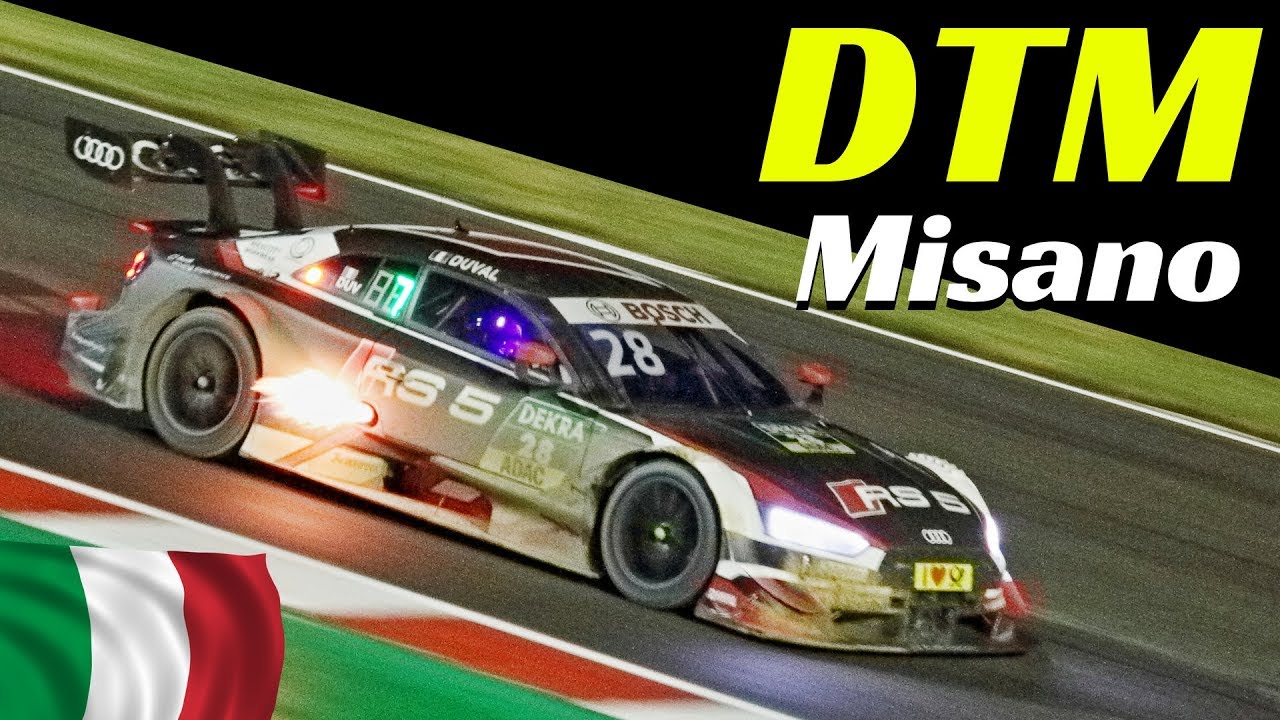 DTM Misano 2018, Italy - Highlights Night Races 1 & 2 - Crash, Massive Flames, Sparks & More!