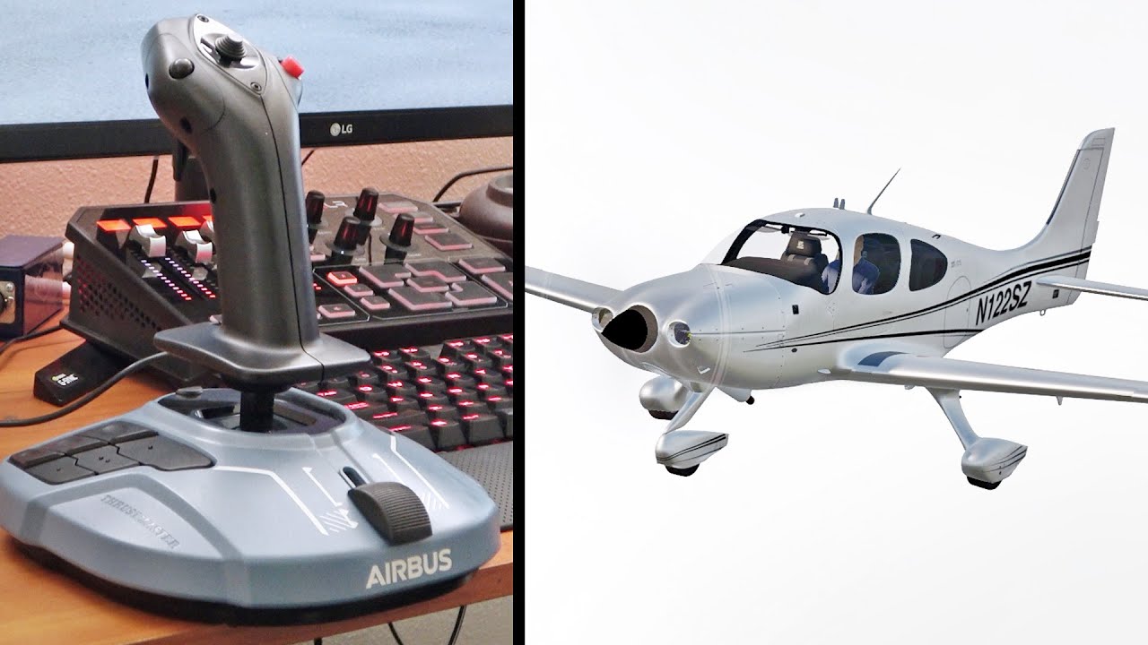 Low Visibility Approaches in a SR22T-G6 | Thrustmaster TCA Sidestick