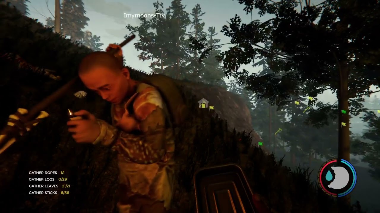 Tickled in the forest With IMYMOONS