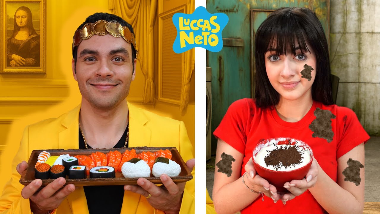 Luccas Neto e a Hist&oacute;ria do Rico VS Pobre