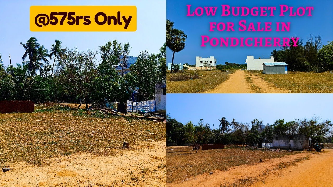 SOLD OUT| @575rs | Low Budget PPA Approved Plots for Sale in Pondicherry at Kirumambakkam | E-563