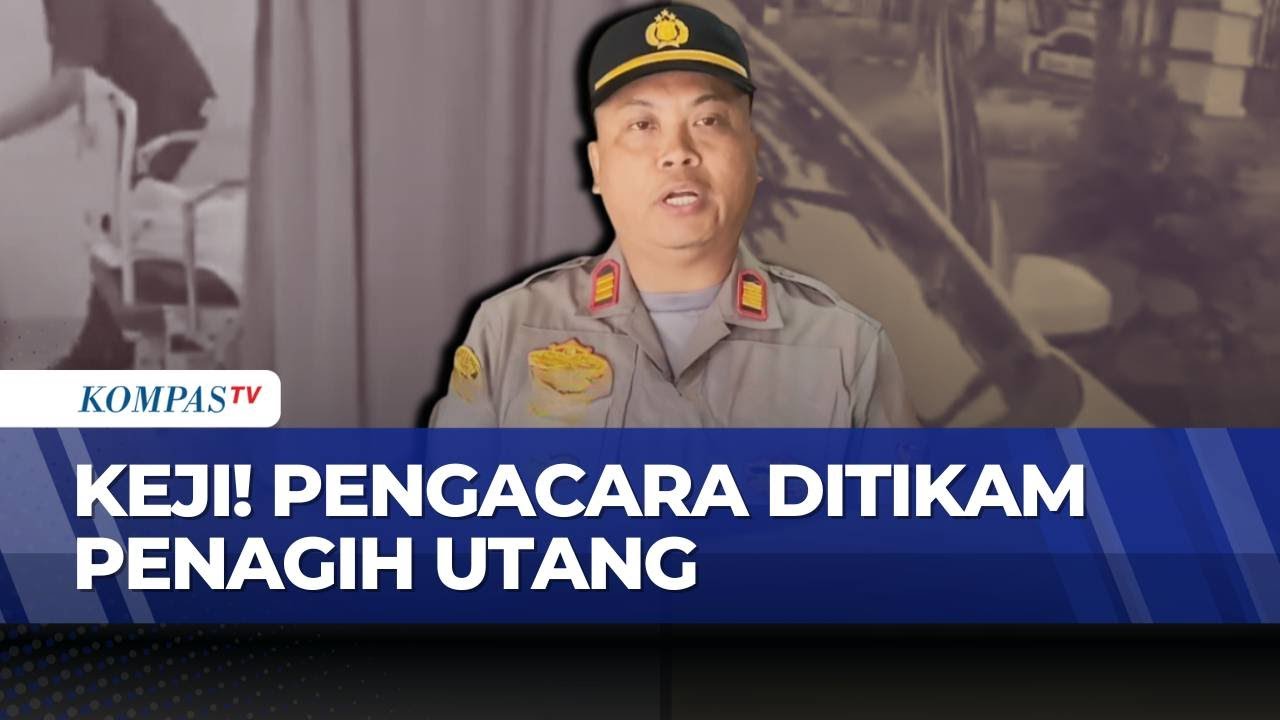 Tolak Penarikan Mobil, Advokat Ditusuk Debt Collector di Tangerang | KOMPAS MALAM