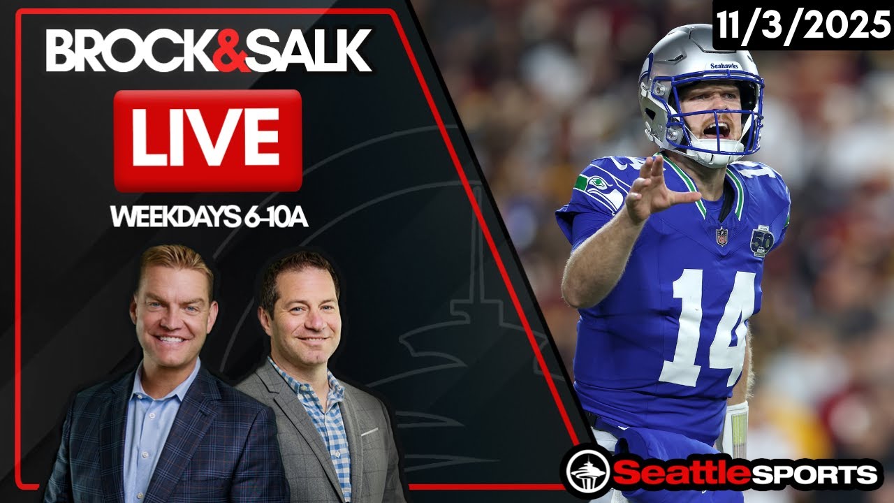Brock & Salk LIVE - Seahawks Reaction - 11/3/2025 | Seattle Sports
