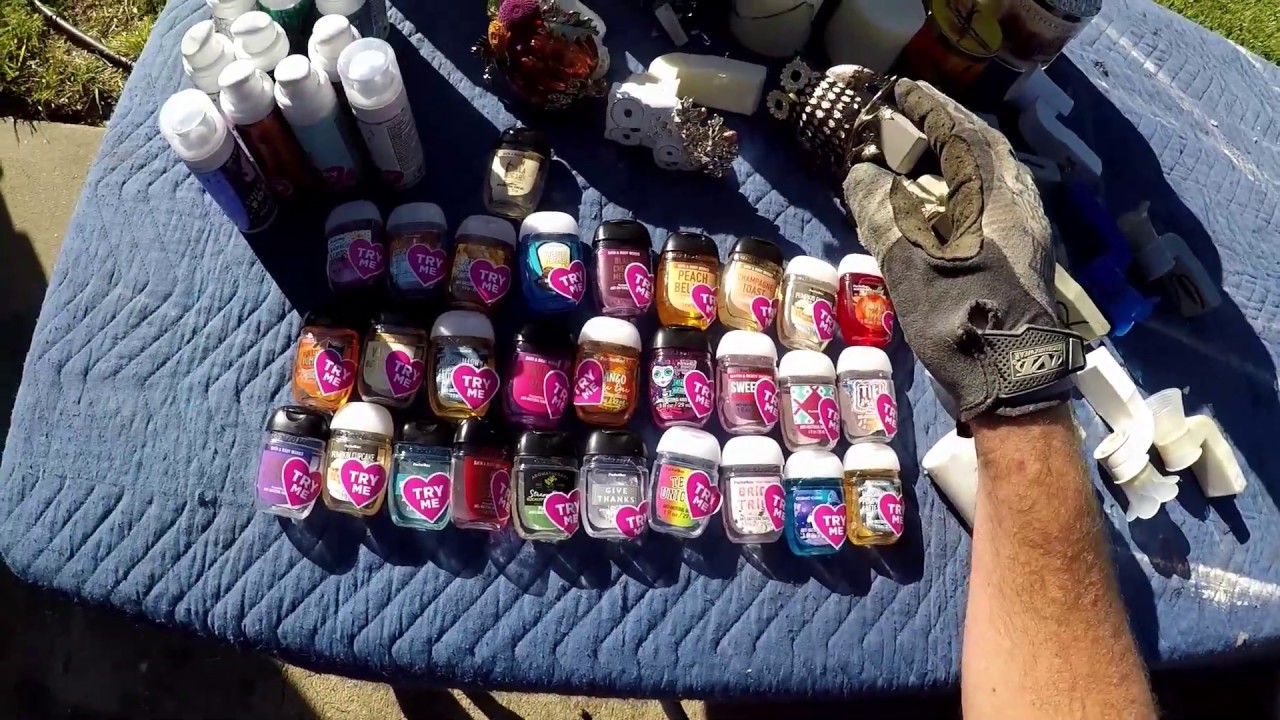 Dumpster Diving Bath & Body Works