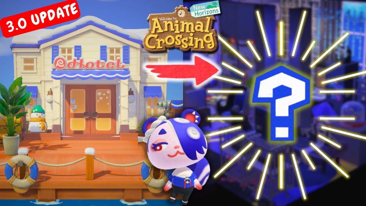 ACNH 3.0 UPDATE ~ CeCe's Hotel Room (No Commentary)
