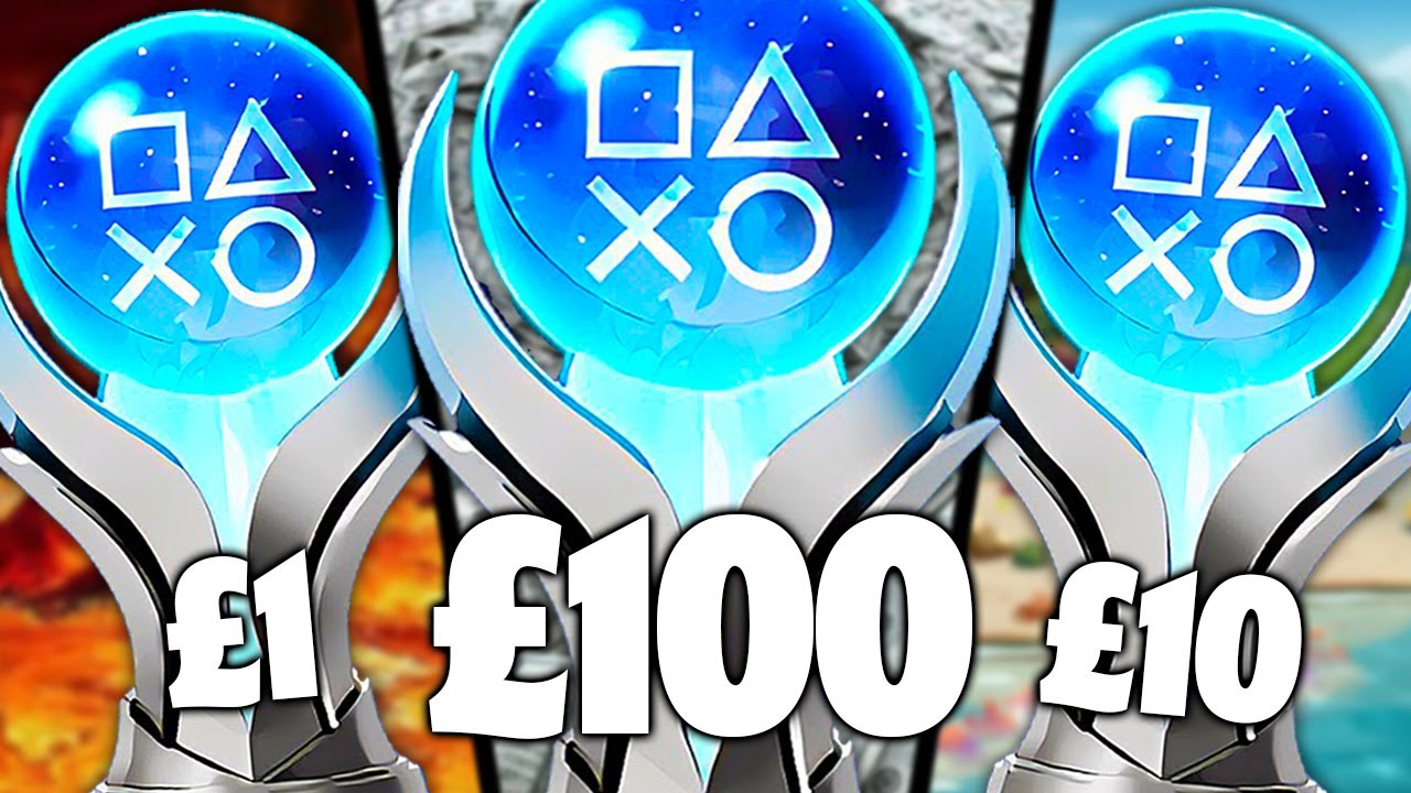 I Platinum'd a £1, £10 & £100 GAME!