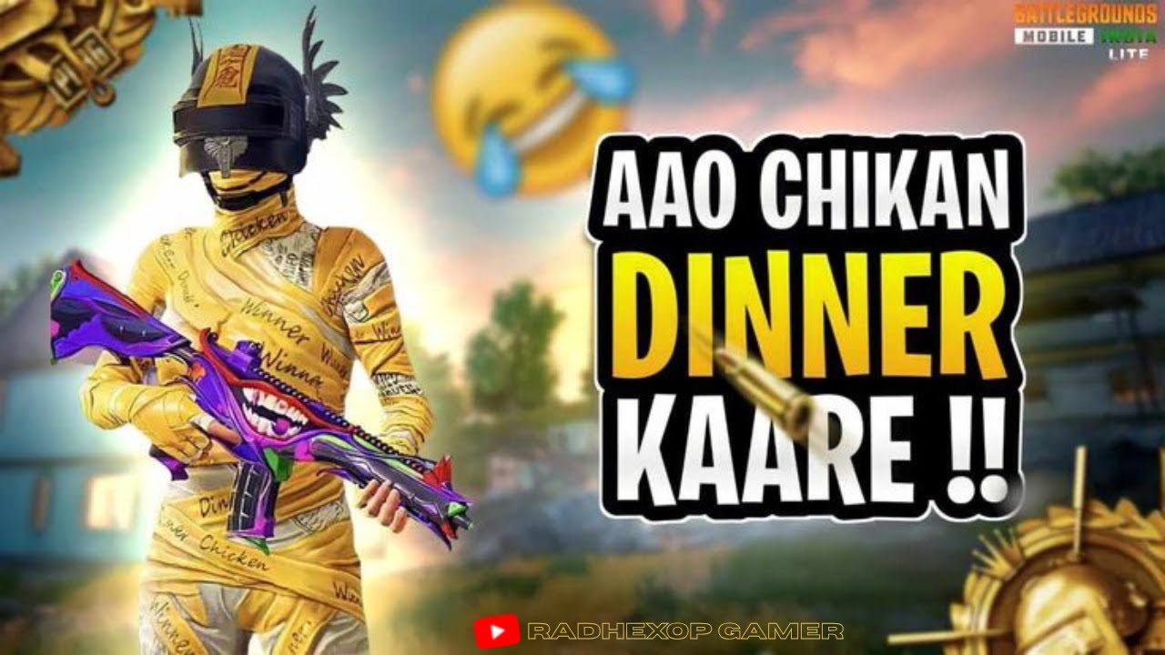 AAO CHICKEN DINNER KAARE | BGMI NOOB GAMEPLAY | RADHEXOP